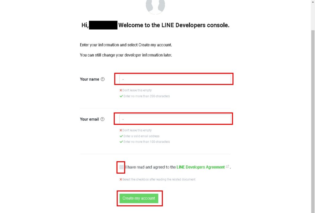 Line Developerの登録方法_01